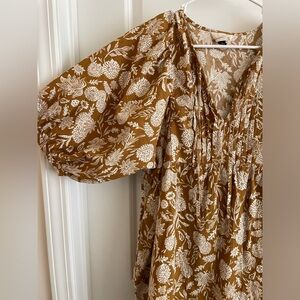 Universal Thread Brown Floral Mini Dress